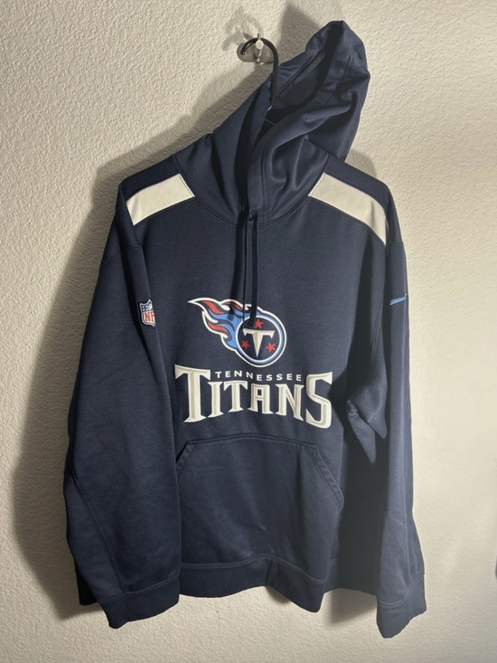 Nike Other - Tennessee Titans Hoodie Mens 3XL Blue Nike On Field Therma Fit NFL Sweatshirt